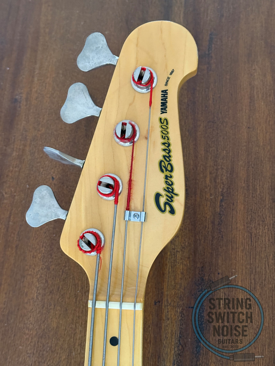 Yamaha Super Bass 500S, Black, MIJ 1977, Offset J Bass Style