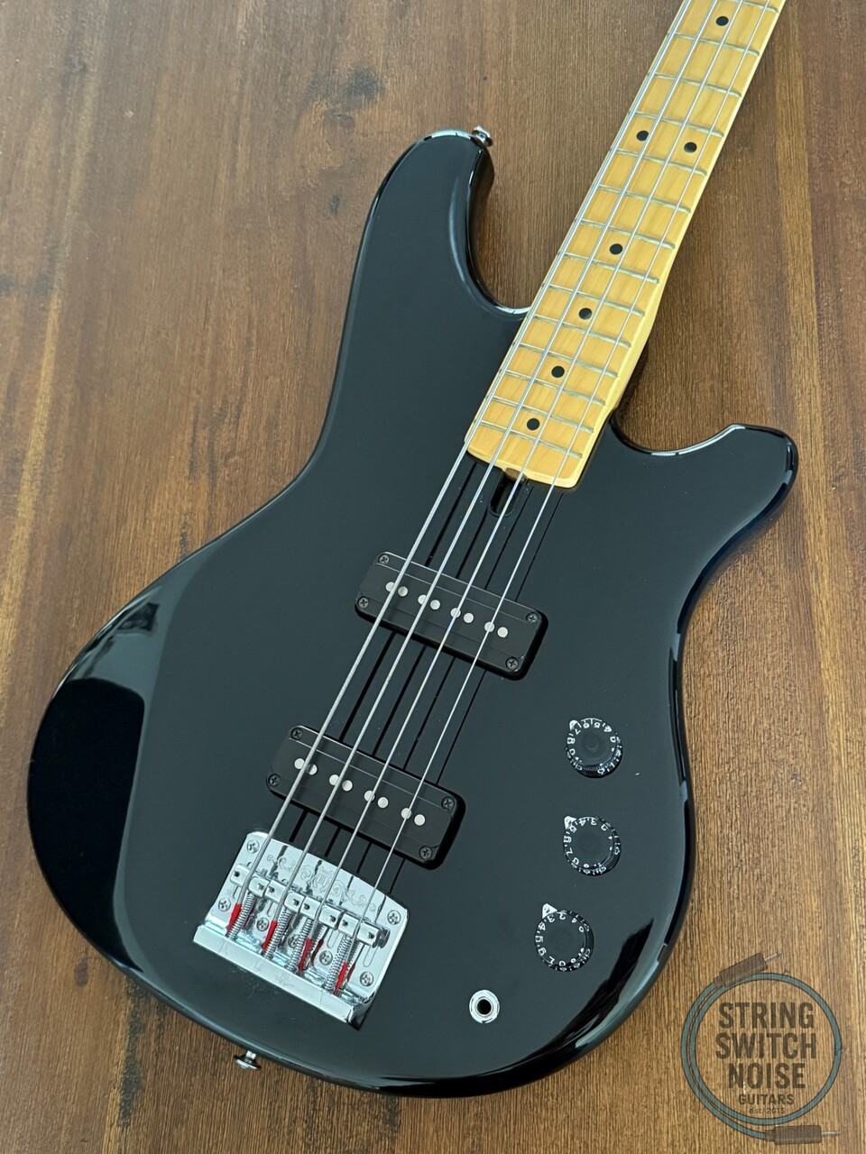 Yamaha Super Bass 500S, Black, MIJ 1977, Offset J Bass Style