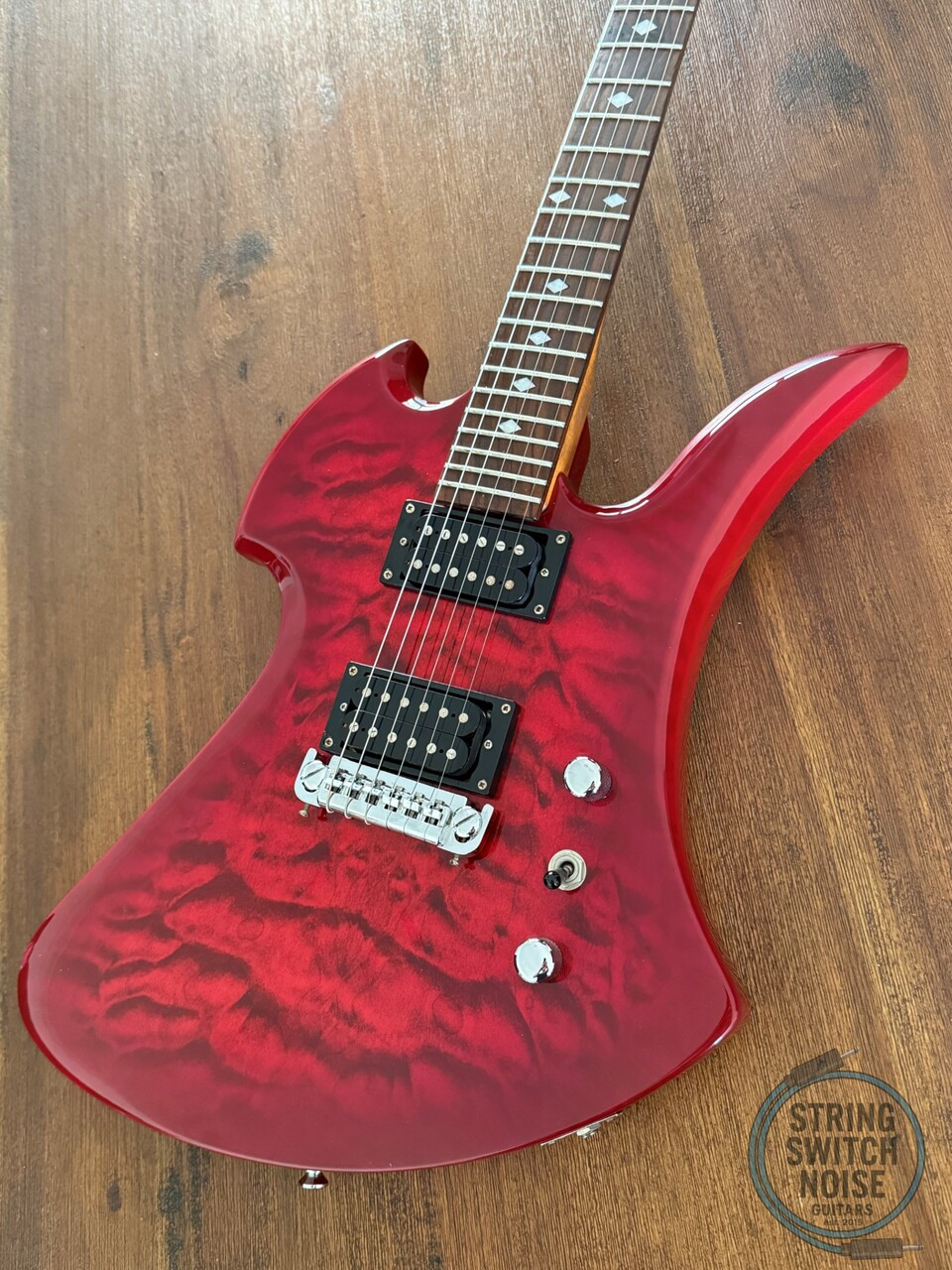 B.C RICH MOCKING BIRD レフティレッド Mockingbird Legacy ST with Floyd Rose - B.C. Rich