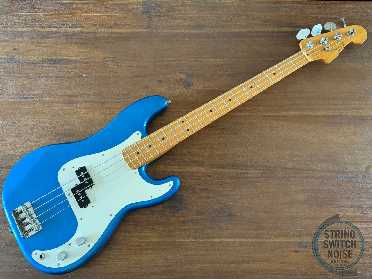 Fender Precision Bass, ‘57, Lake Placid Blue, 1991