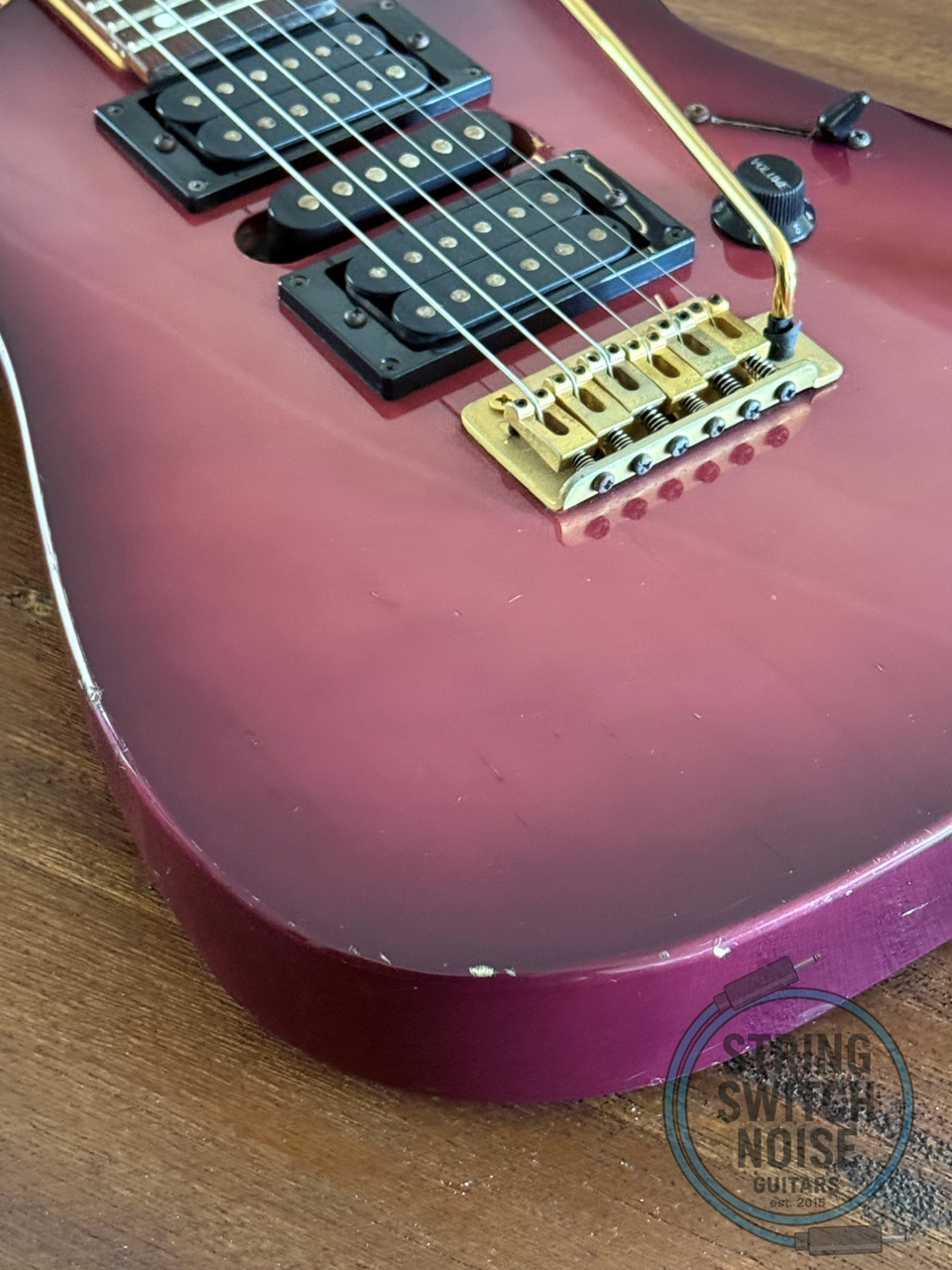 Charvel Stratocaster, by Jackson, 1991, HSH, Purple Burst