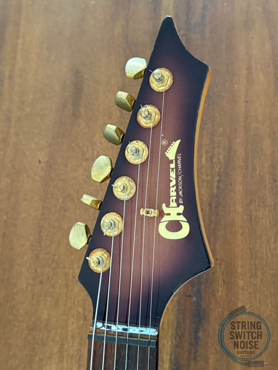 Charvel Stratocaster, by Jackson, 1991, HSH, Purple Burst