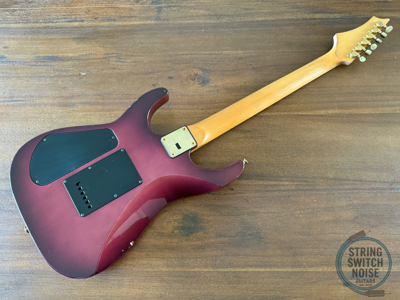 Charvel Stratocaster, by Jackson, 1991, HSH, Purple Burst