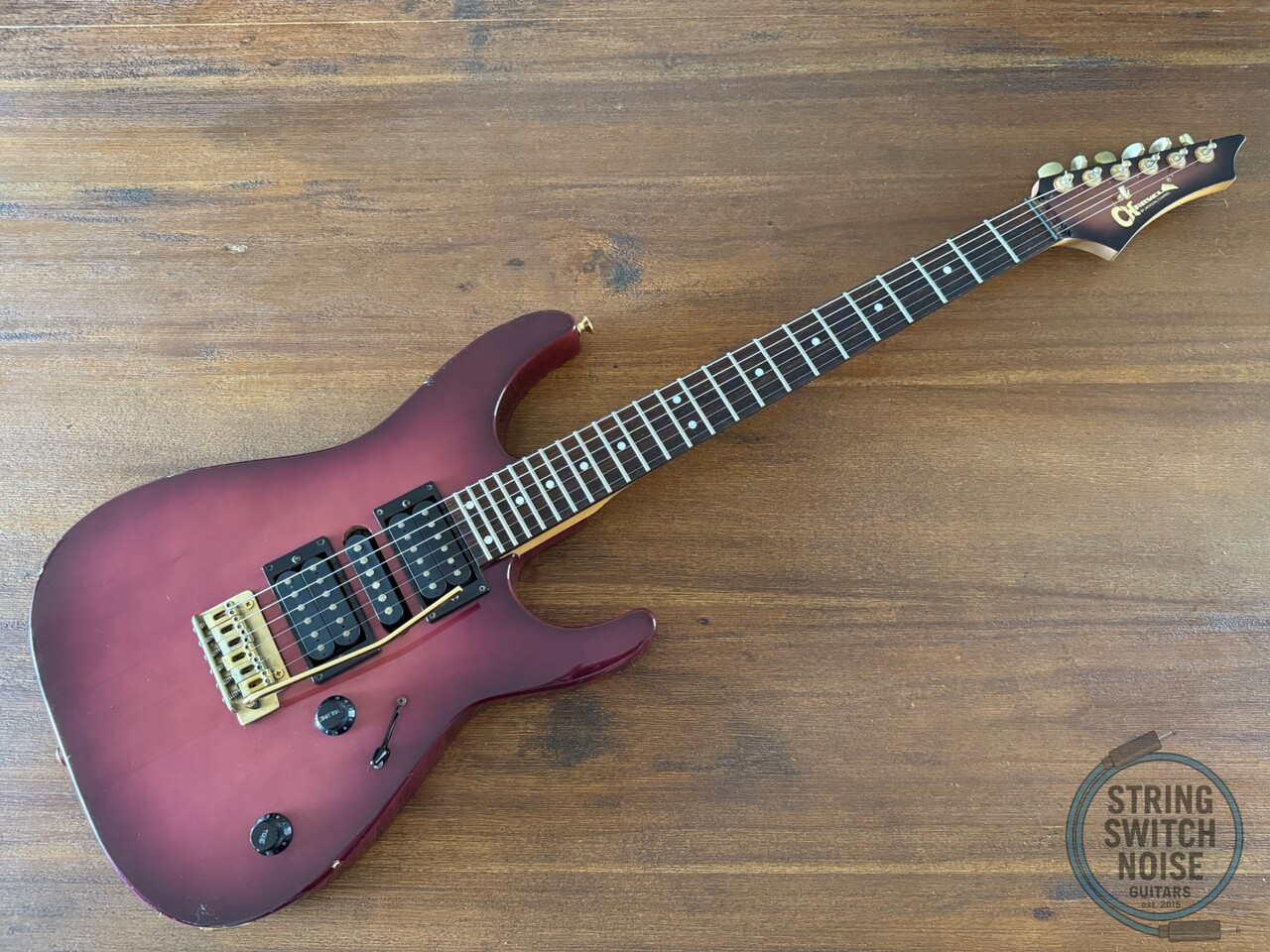 Charvel Stratocaster, by Jackson, 1991, HSH, Purple Burst