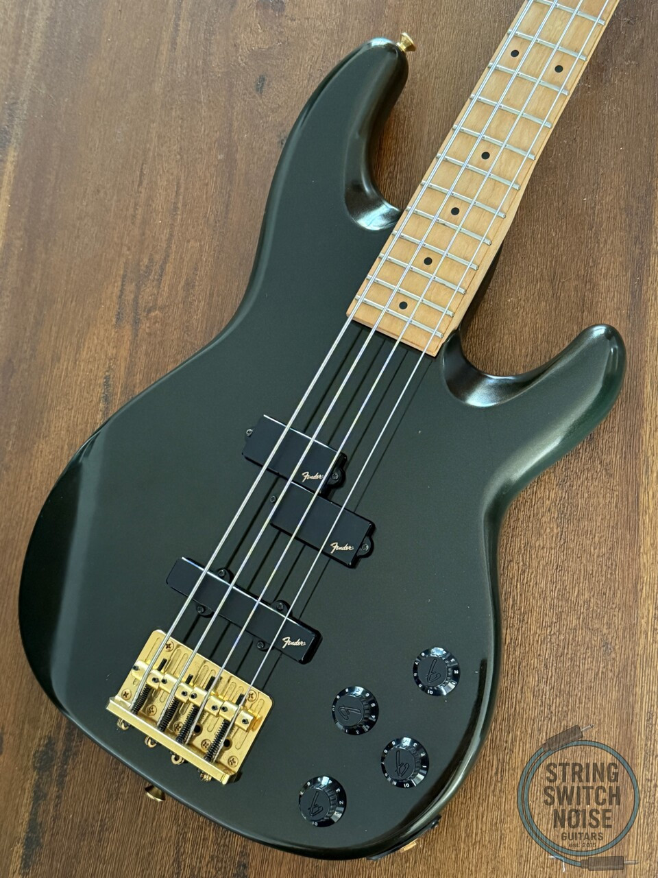 Fender Jazz Bass Special, Active, 32”, Metallic Black, 1989, Rare Find