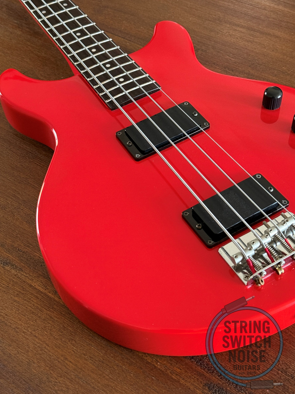Greco TV Bass Guitar, Red, Made In Japan, 1990, TVB-45