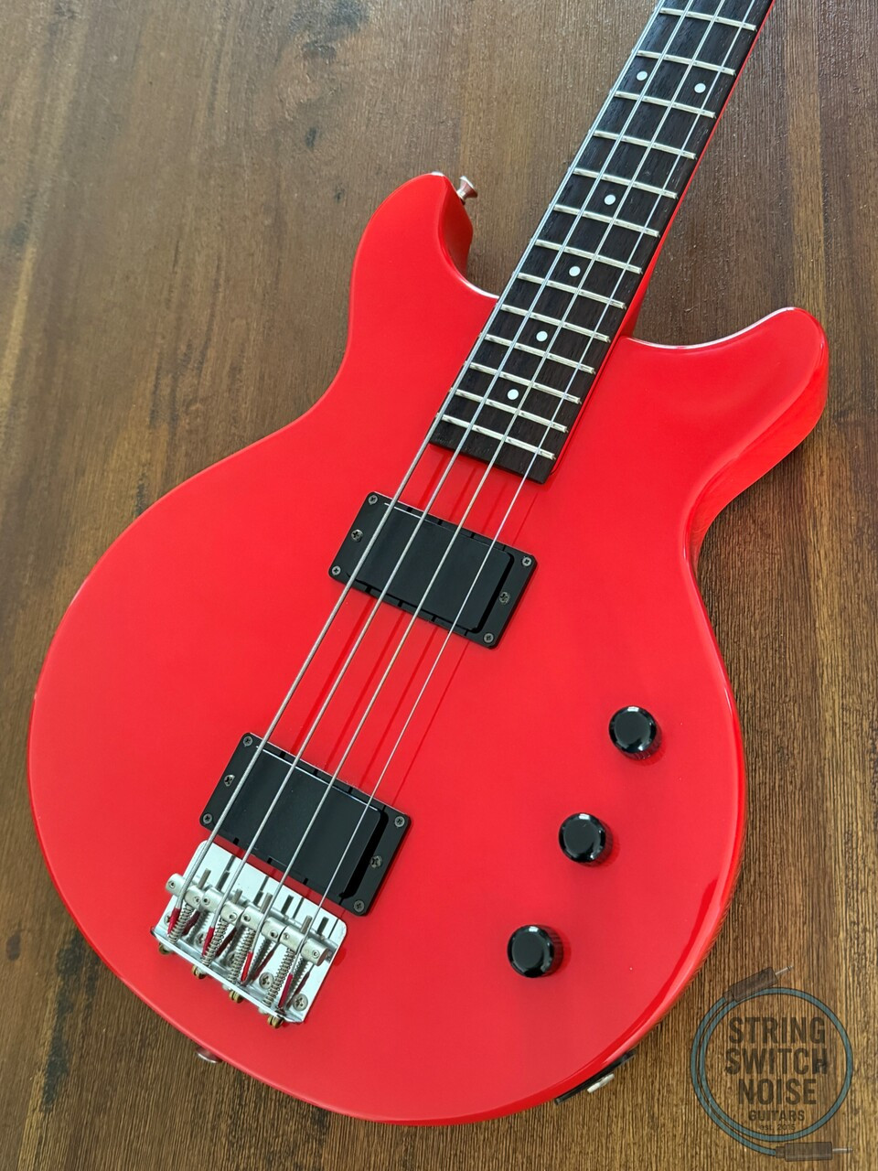 Greco TV Bass Guitar, Red, Made In Japan, 1990, TVB-45