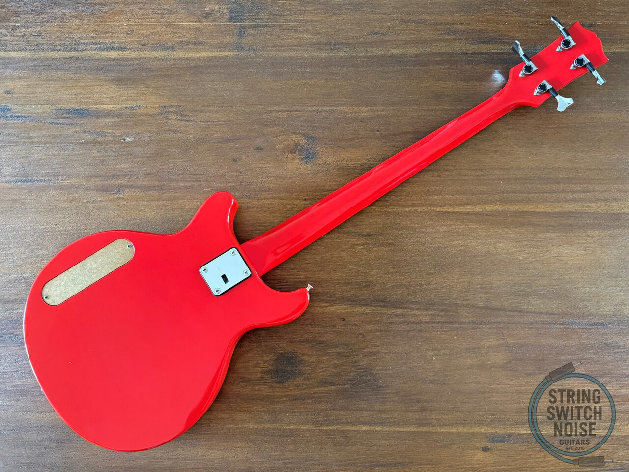Greco TV Bass Guitar, Red, Made In Japan, 1990, TVB-45