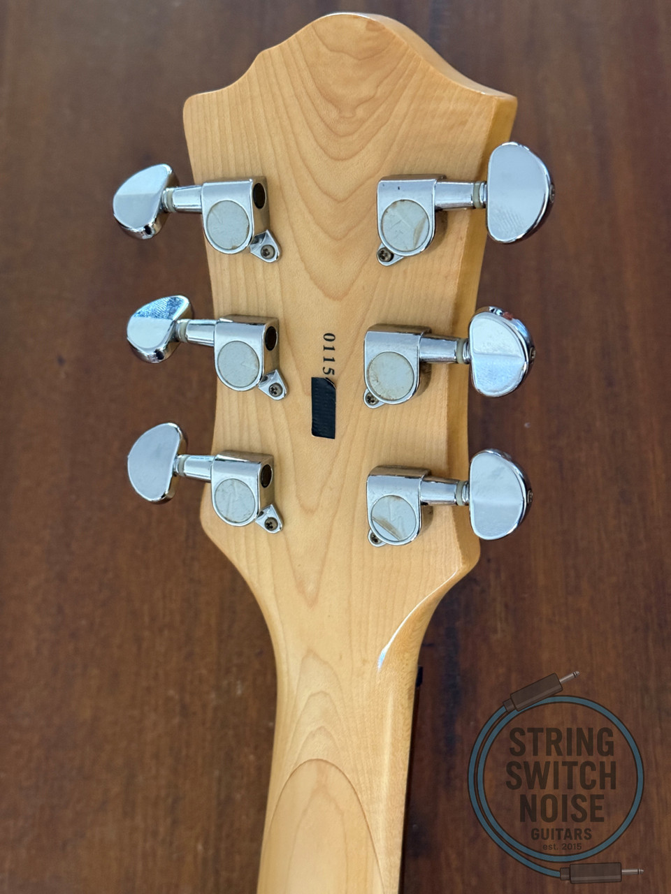 BC Rich Marion Guitar, Aqua Blue Burst, 2000s