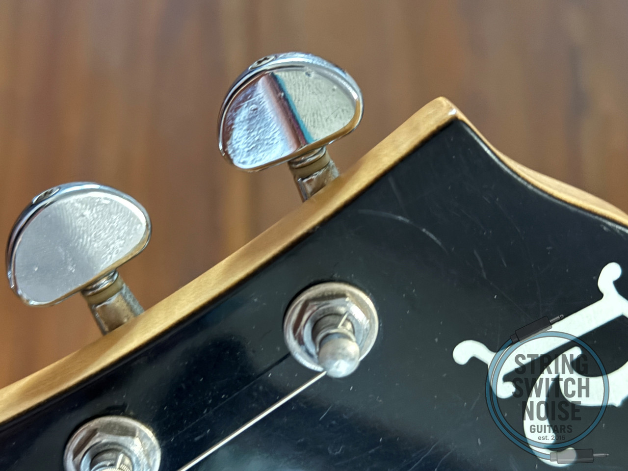 BC Rich Marion Guitar, Aqua Blue Burst, 2000s