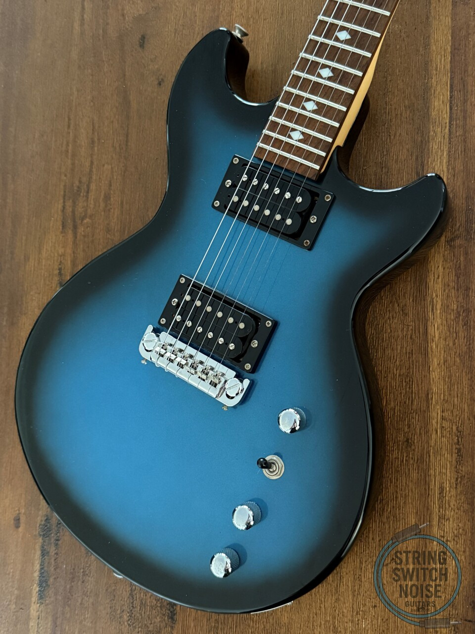 bc rich marion ブルーバースト　エレキギター BC Rich Marion Guitar, Aqua Blue Burst, 2000s