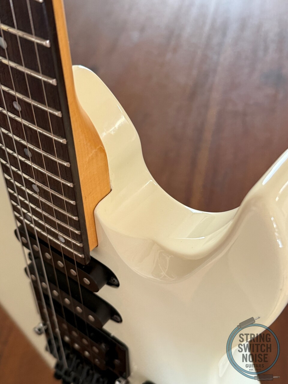 YAMAHA, RGX312, HSS Super Strat Guitar, White, 1999