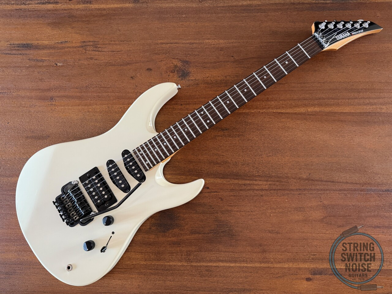 YAMAHA, RGX312, HSS Super Strat Guitar, White, 1999