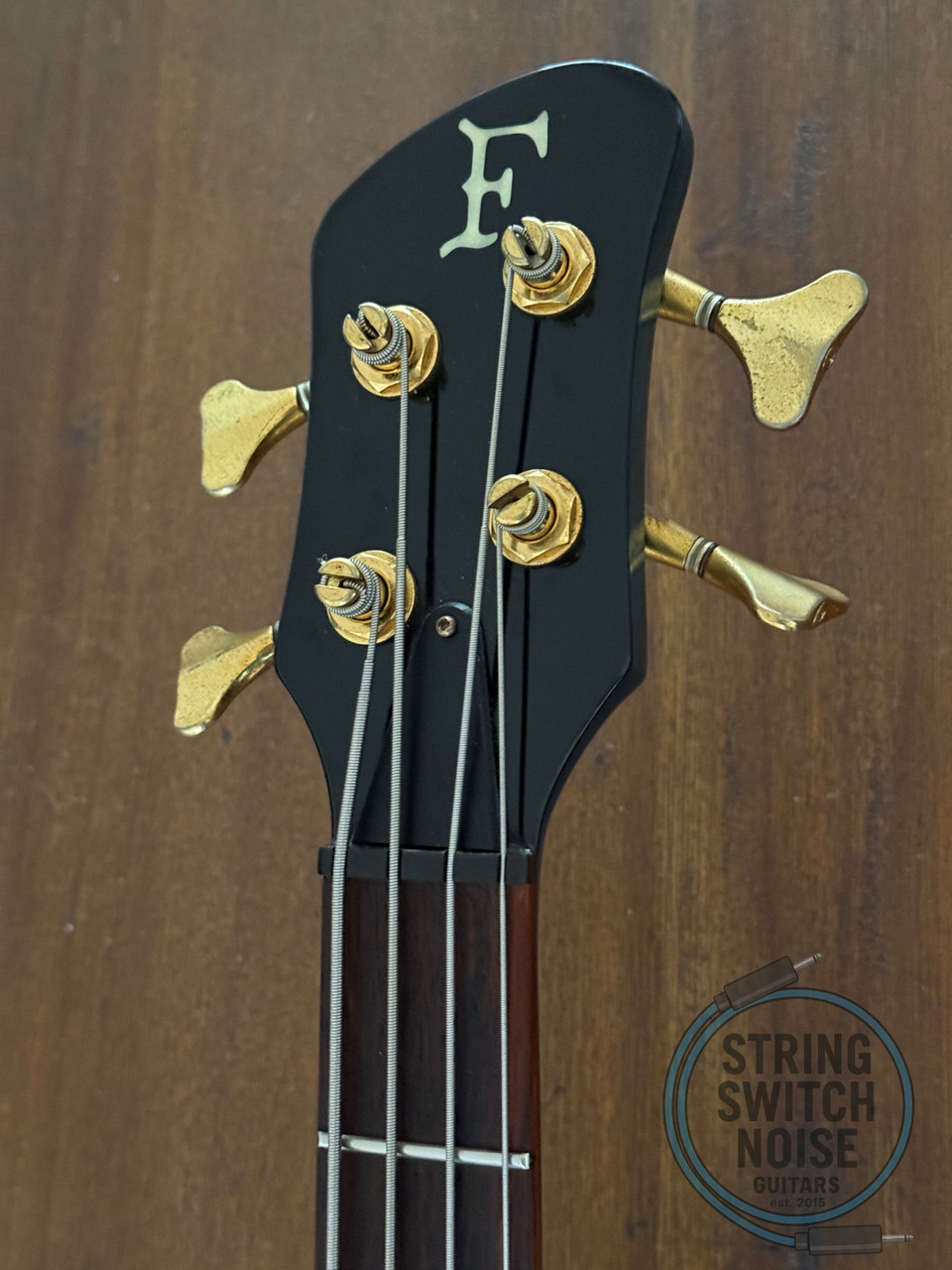 Fernandes SWB-75 Bass, Spector Style, Trans Blue, MIJ, 1992