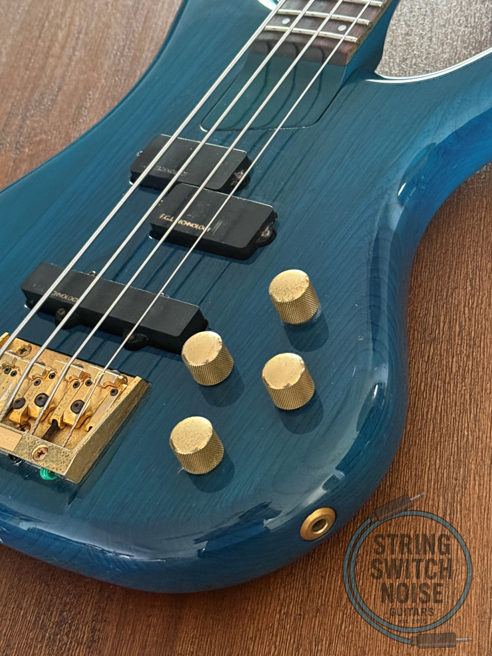 FERNANDES　SWB-75 Fernandes SWB-75 Bass, Spector Style, Trans Blue, MIJ, 1992