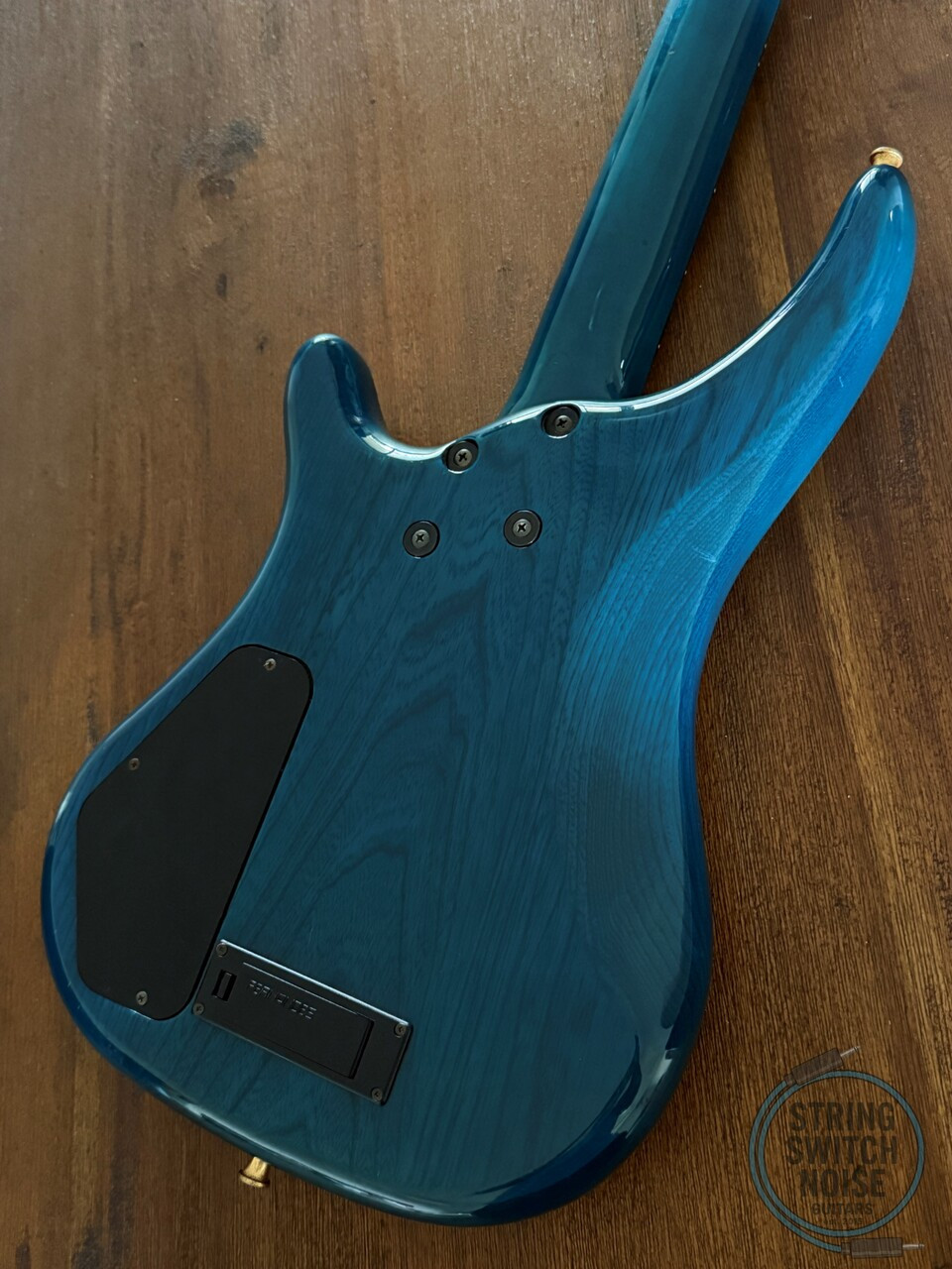 Fernandes SWB-75 Bass, Spector Style, Trans Blue, MIJ, 1992