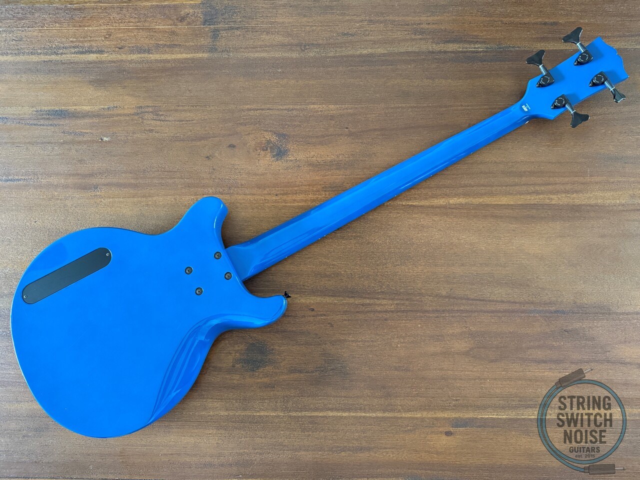 Edwards by ESP, TV Bass, EJ-78TV, Blue LUNA SEA, MIJ, 1990s