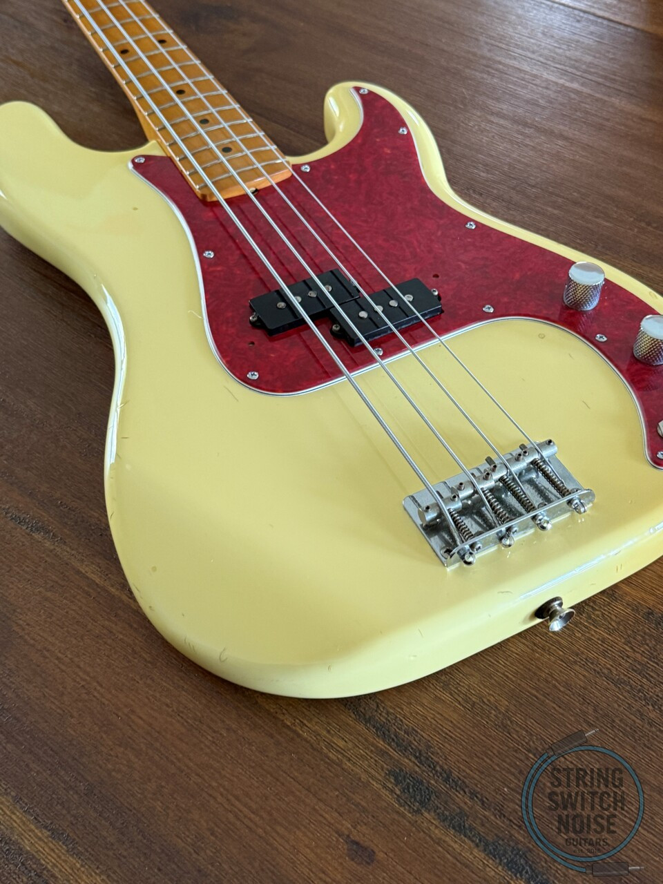 Fender Precision Bass, 57, Vintage White - Aged Blonde, 1993