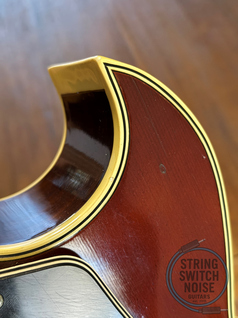 Greco S55 Guitar, Full Hollow Body, (ES175), Sunburst, 1977 Vintage, OHSC