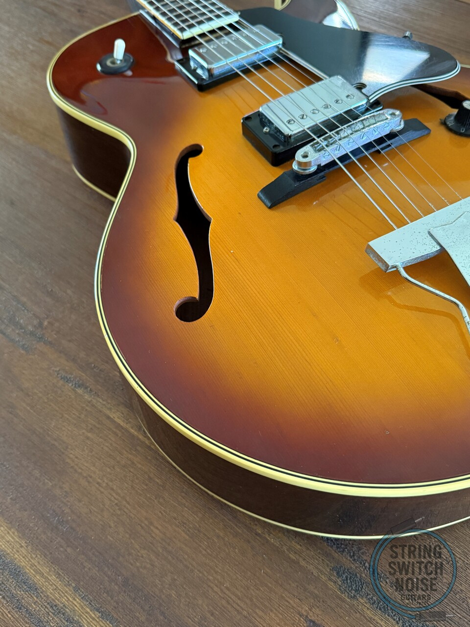 Greco S55 Guitar, Full Hollow Body, (ES175), Sunburst, 1977 Vintage, OHSC