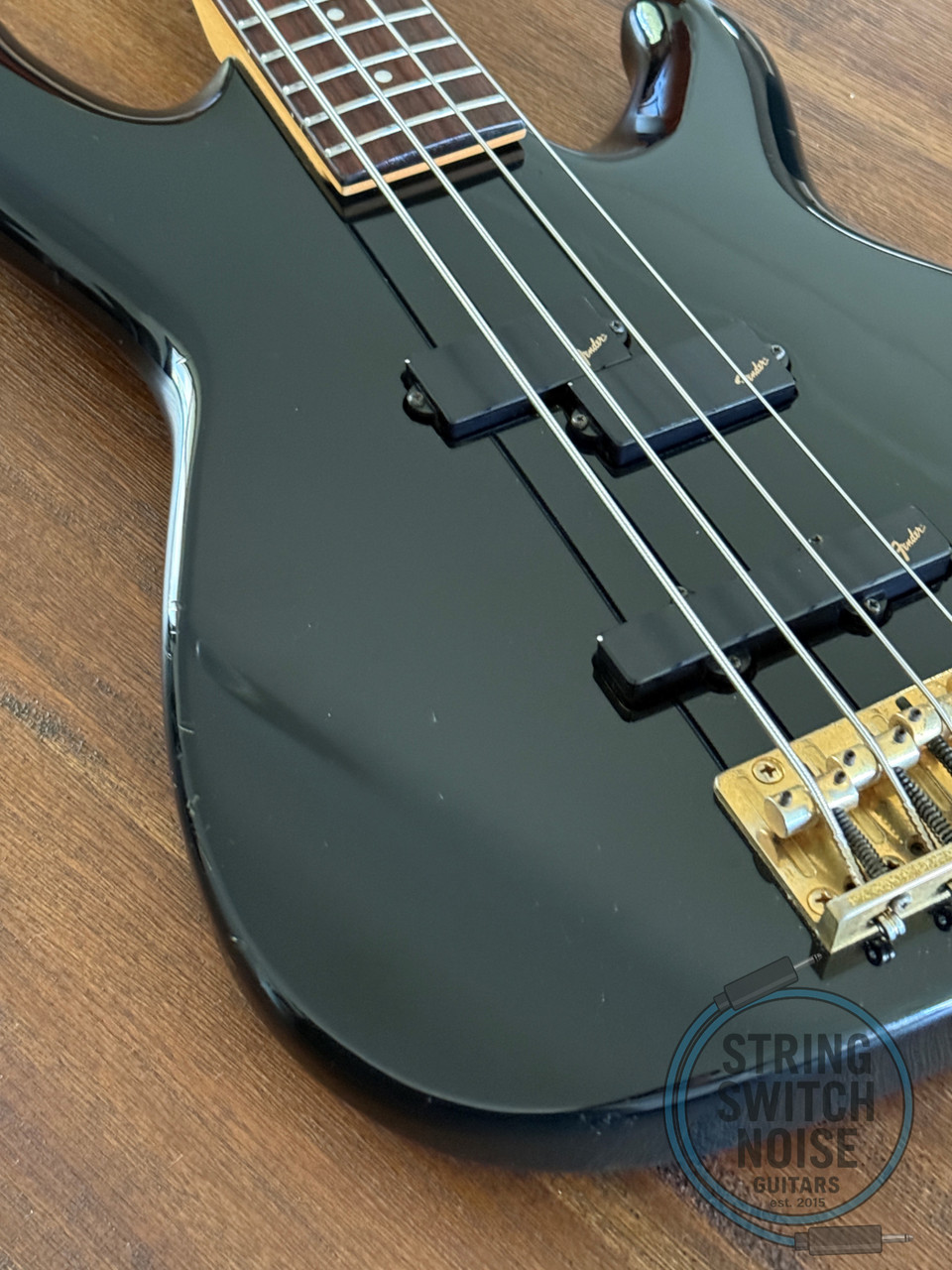 Fender Jazz Bass, Special, Active, P/J Pickups, 1989, Black