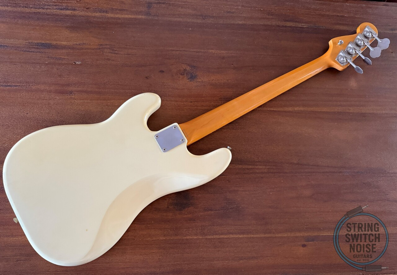 Fender Precision Bass, ’62, Olympic White (Aged), 1997, USA Pickups, Alder Body