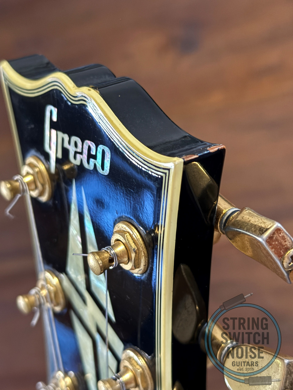 Greco Les Paul Guitar, Custom, Black, MIJ 1992, EGC-480