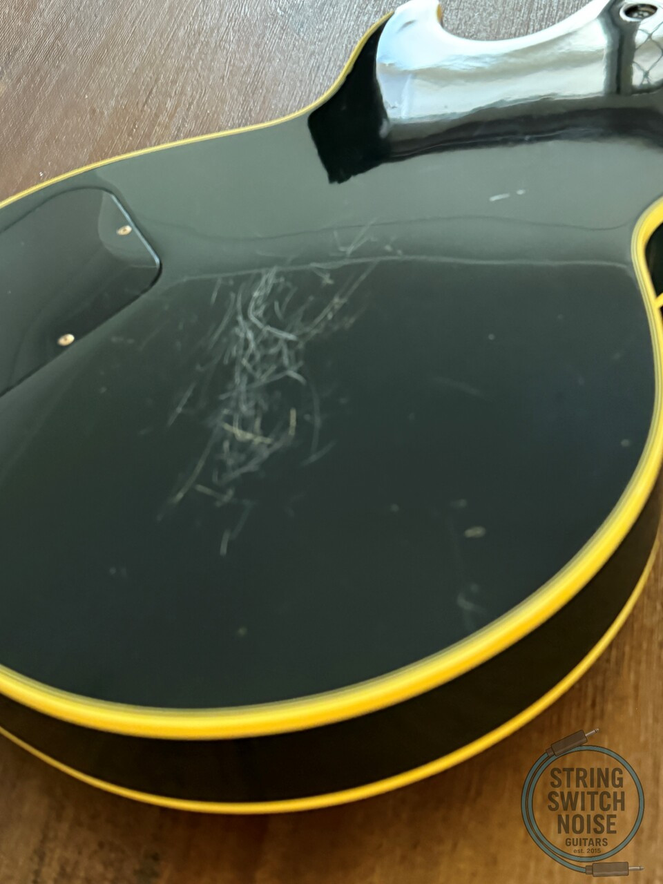 Greco Les Paul Guitar, Custom, Black, MIJ 1992, EGC-480