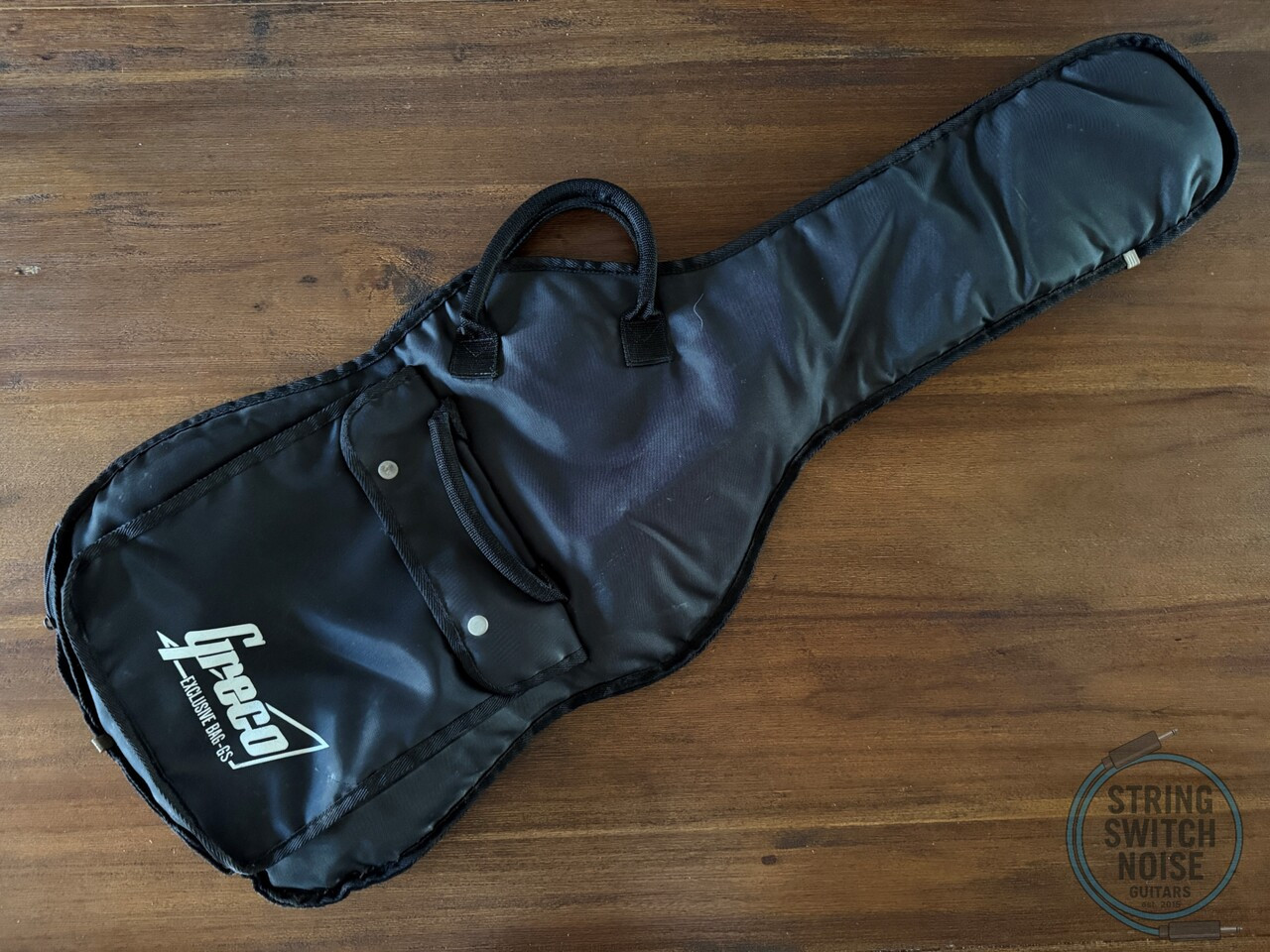 Greco Les Paul Guitar, Custom, Black, MIJ 1992, EGC-480