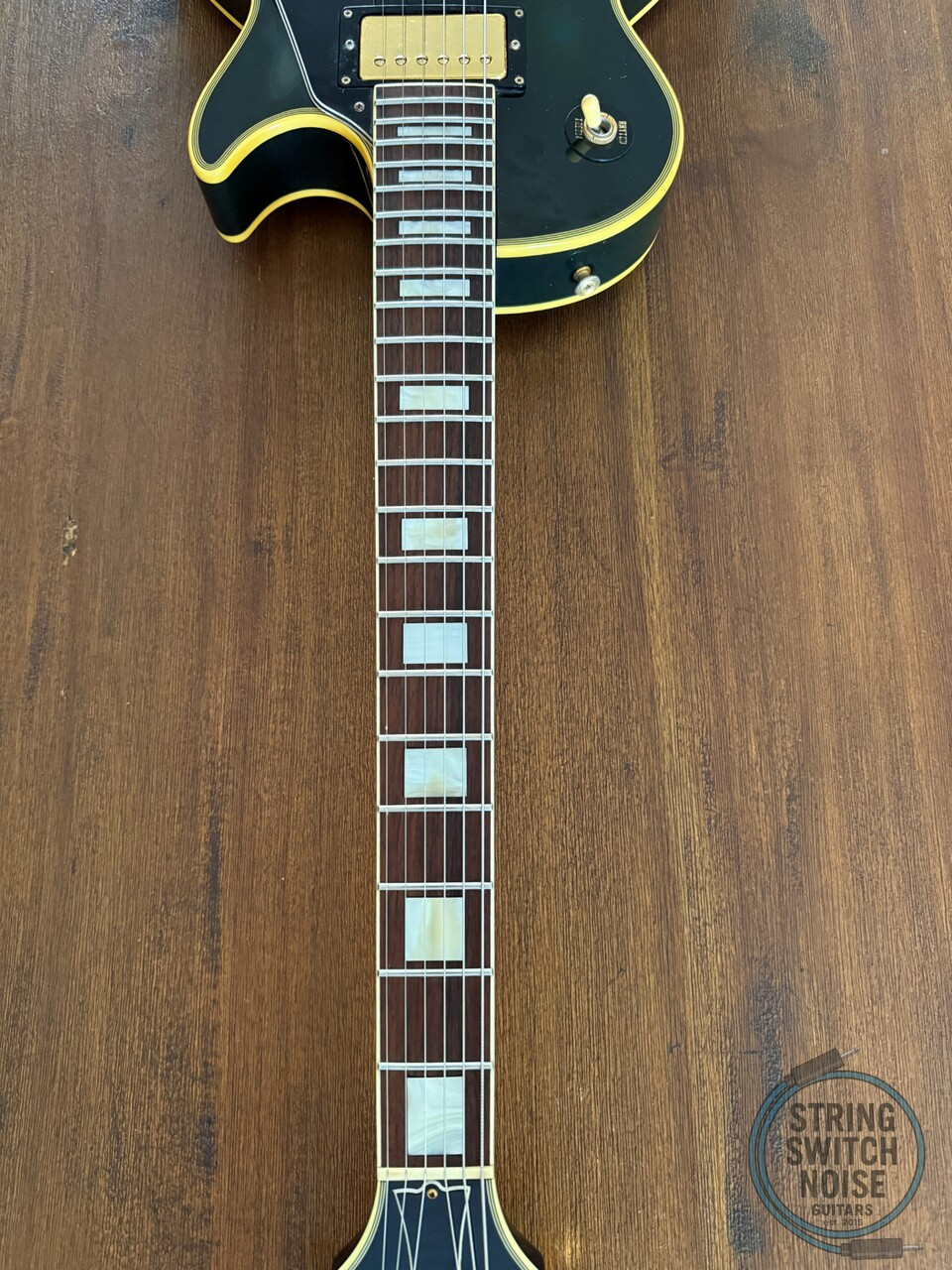 Greco Les Paul Guitar, Custom, Black, MIJ 1992, EGC-480