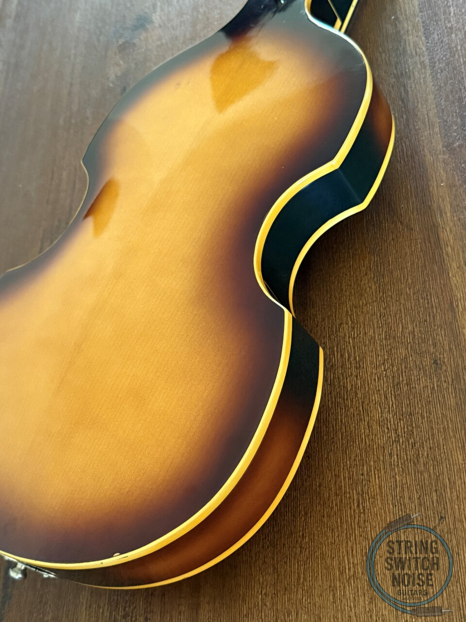 Greco Violin Bass, VB500, Burst, 1981 vintage, Paul McCartney Style