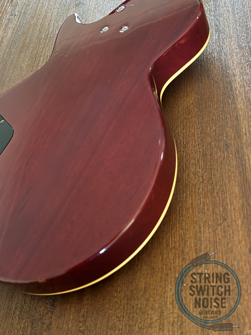 Edwards Les Paul Bass, by ESP, Flamed Amber, 1998, Made In Japan