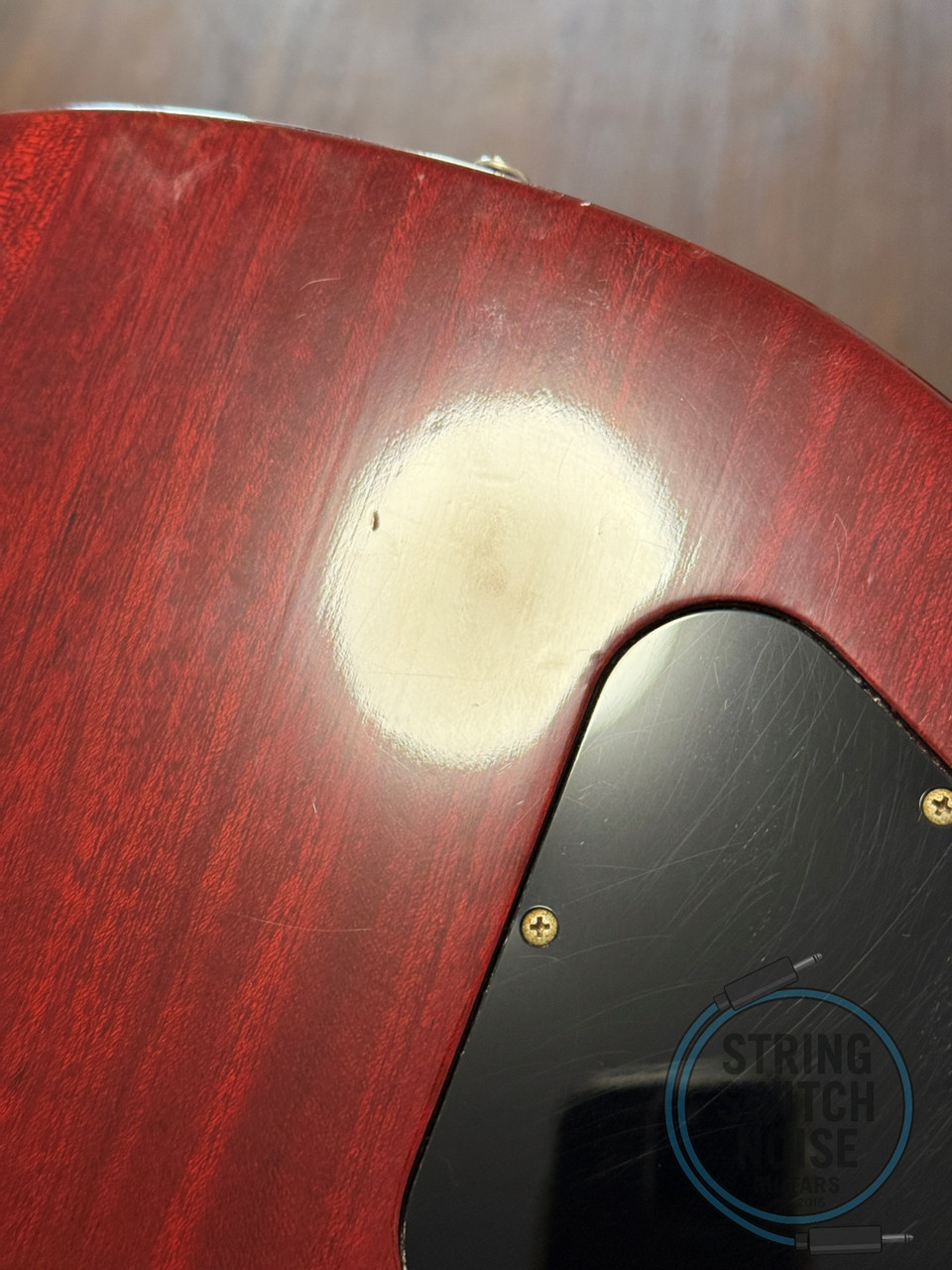 Edwards Les Paul Bass, by ESP, Flamed Amber, 1998, Made In Japan