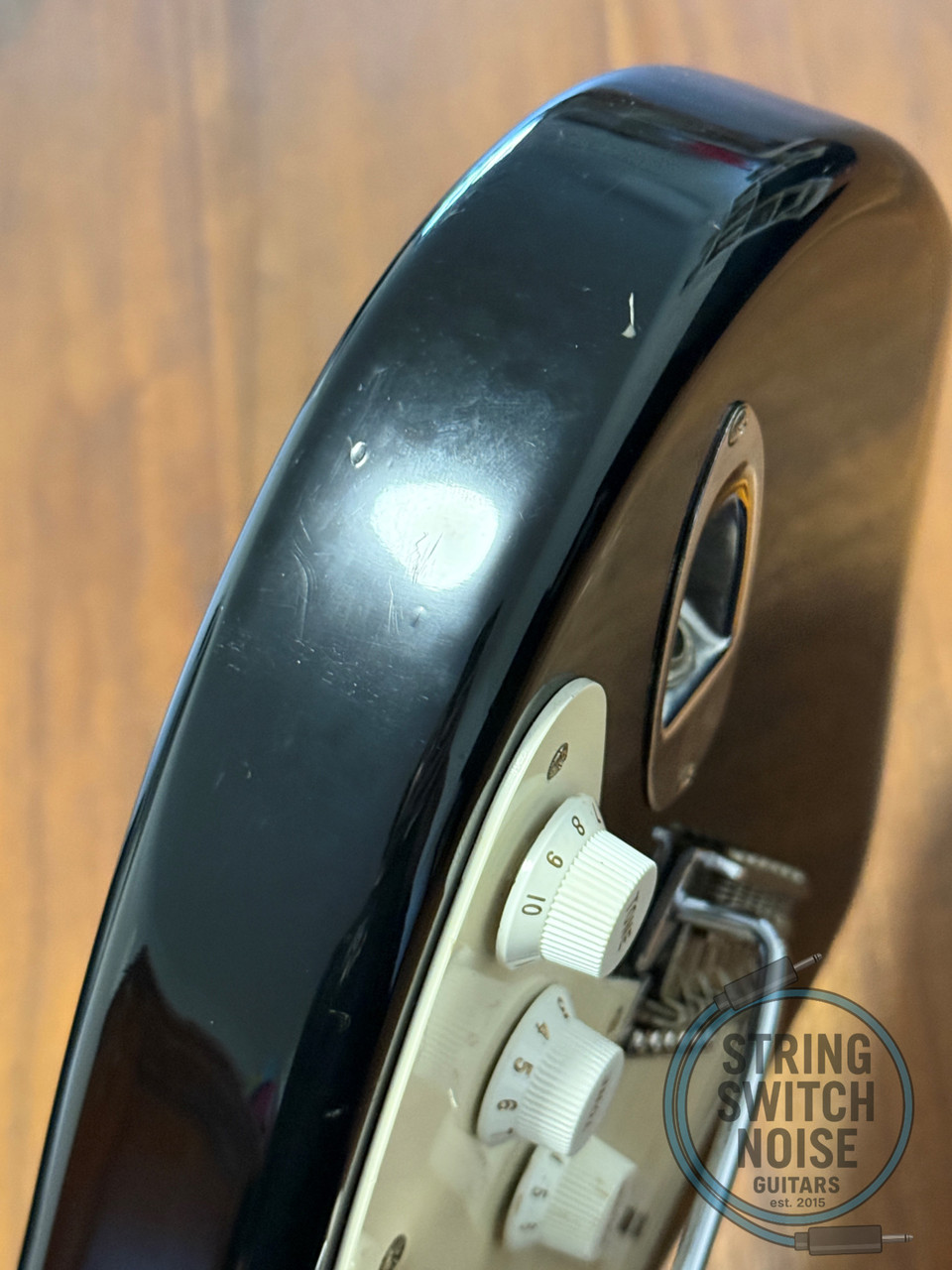 Fender Stratocaster, ‘57, Black, 1993, USA Pickups, Eric Clapton “Blackie” looks