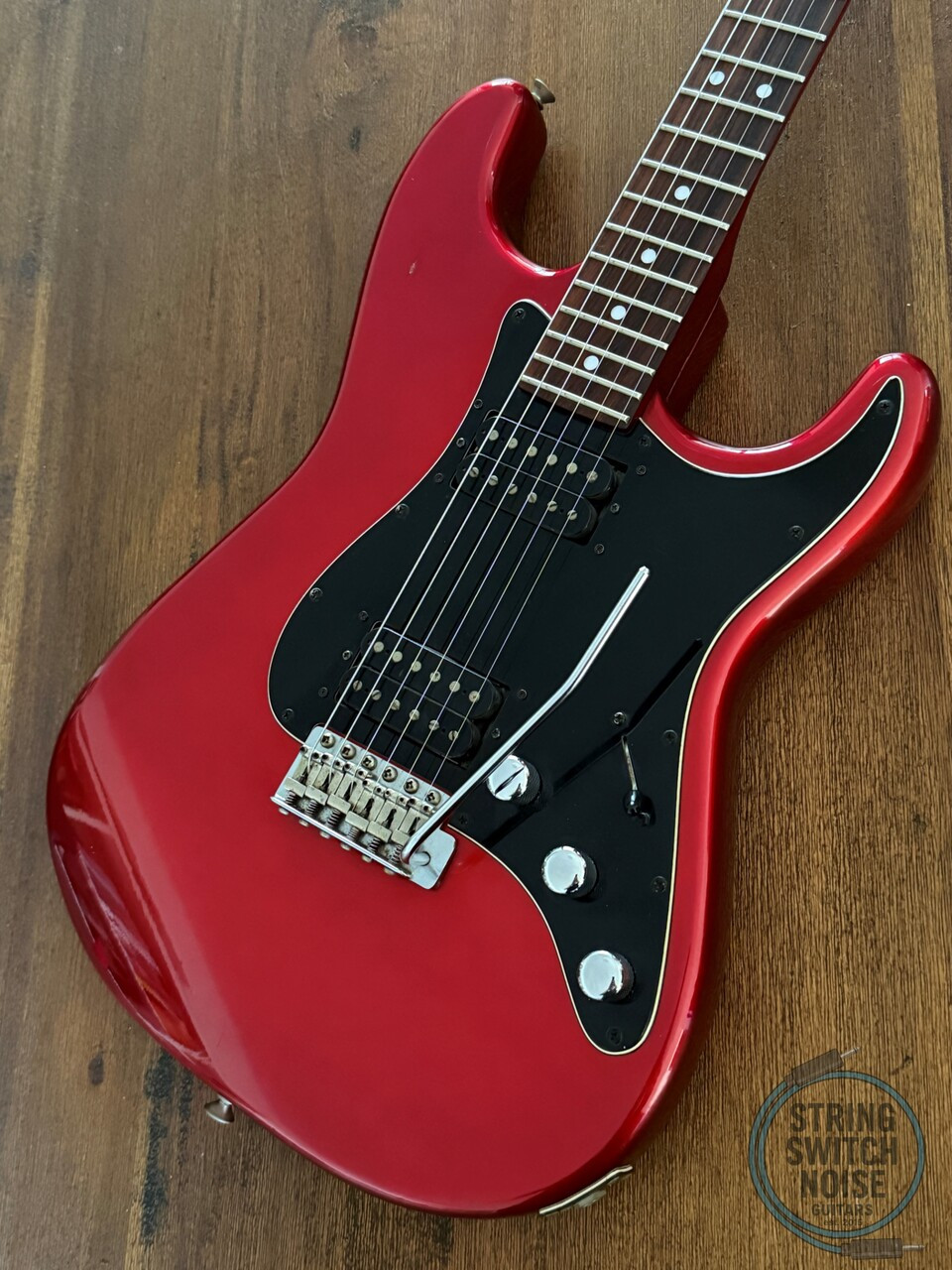 Tokai Stratocaster Guitar, Super Edition HH, Candy Apple Red, MIJ, 1984