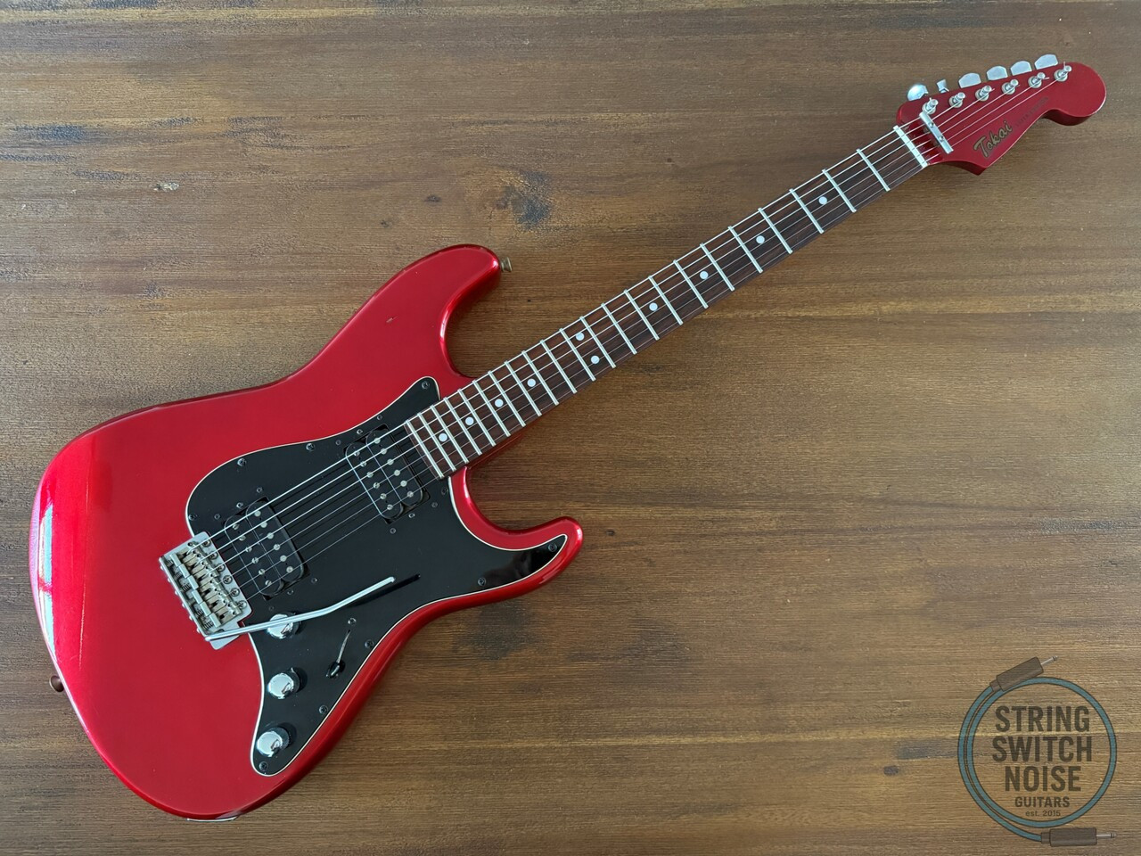 Tokai Stratocaster Guitar, Super Edition HH, Candy Apple Red, MIJ, 1984