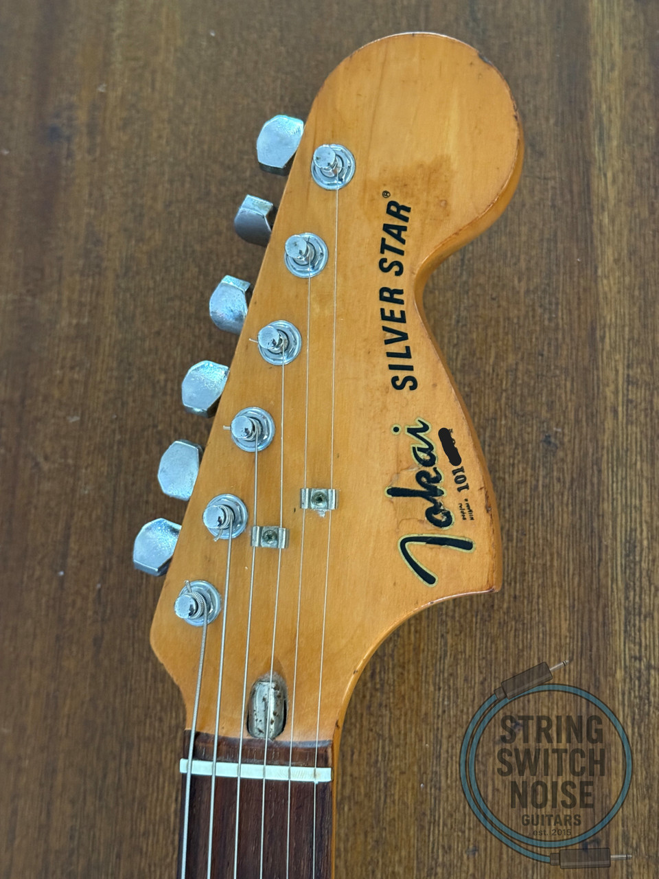 Tokai Stratocaster, Silver Star, Black, Vintage 1981, MIJ, SS48