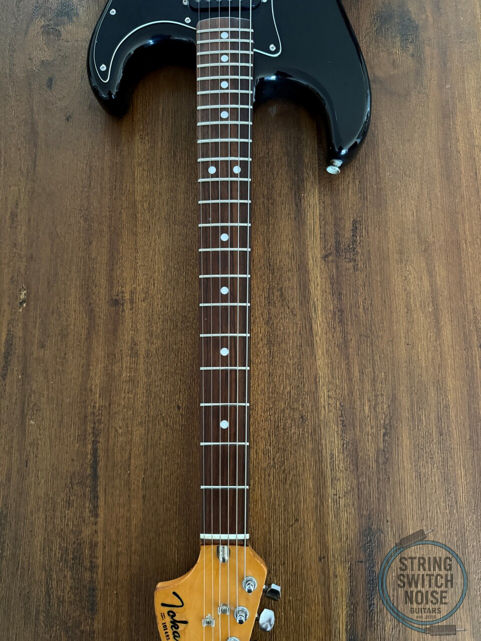 Tokai Stratocaster, Silver Star, Black, Vintage 1981, MIJ, SS48