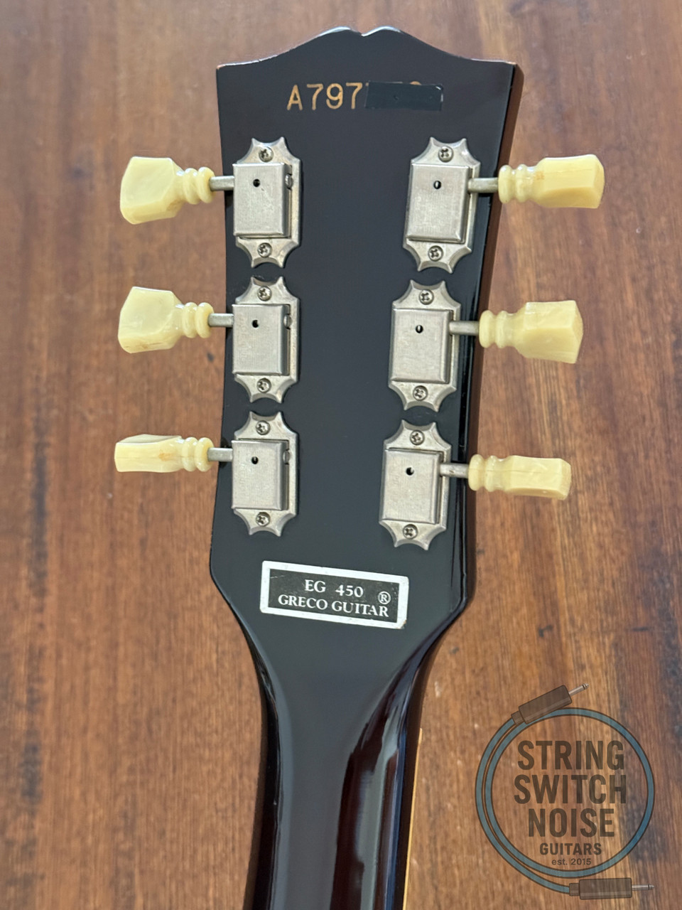 Greco Les Paul Guitar, EG450, Brown Burst, MIJ, 1979 Vintage