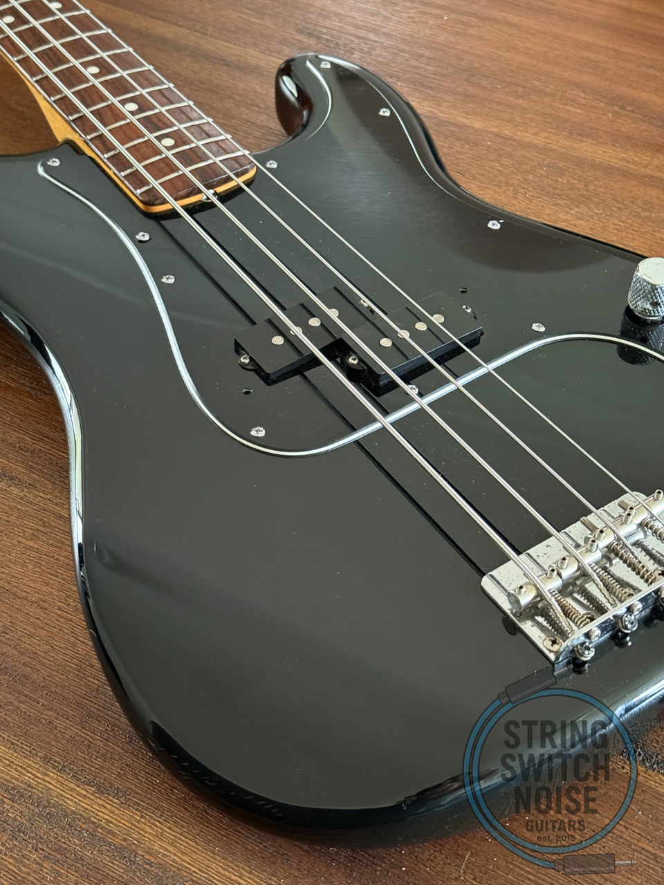Fender Precision Bass, ‘70, Black on Black, 1993, MIJ