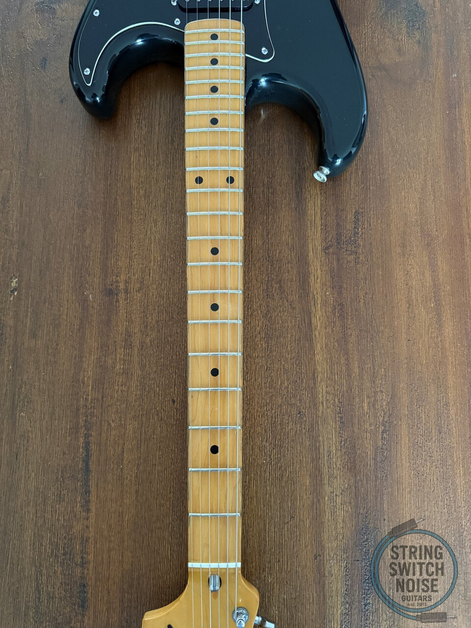 Fender Stratocaster, ‘72, Black on Black, Vintage 1983, Hard Case