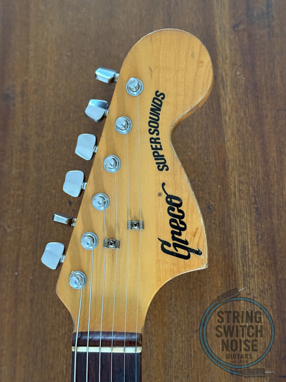 Greco Stratocaster, Olympic White Aged, MIJ, 1977, Super Sounds, SE500