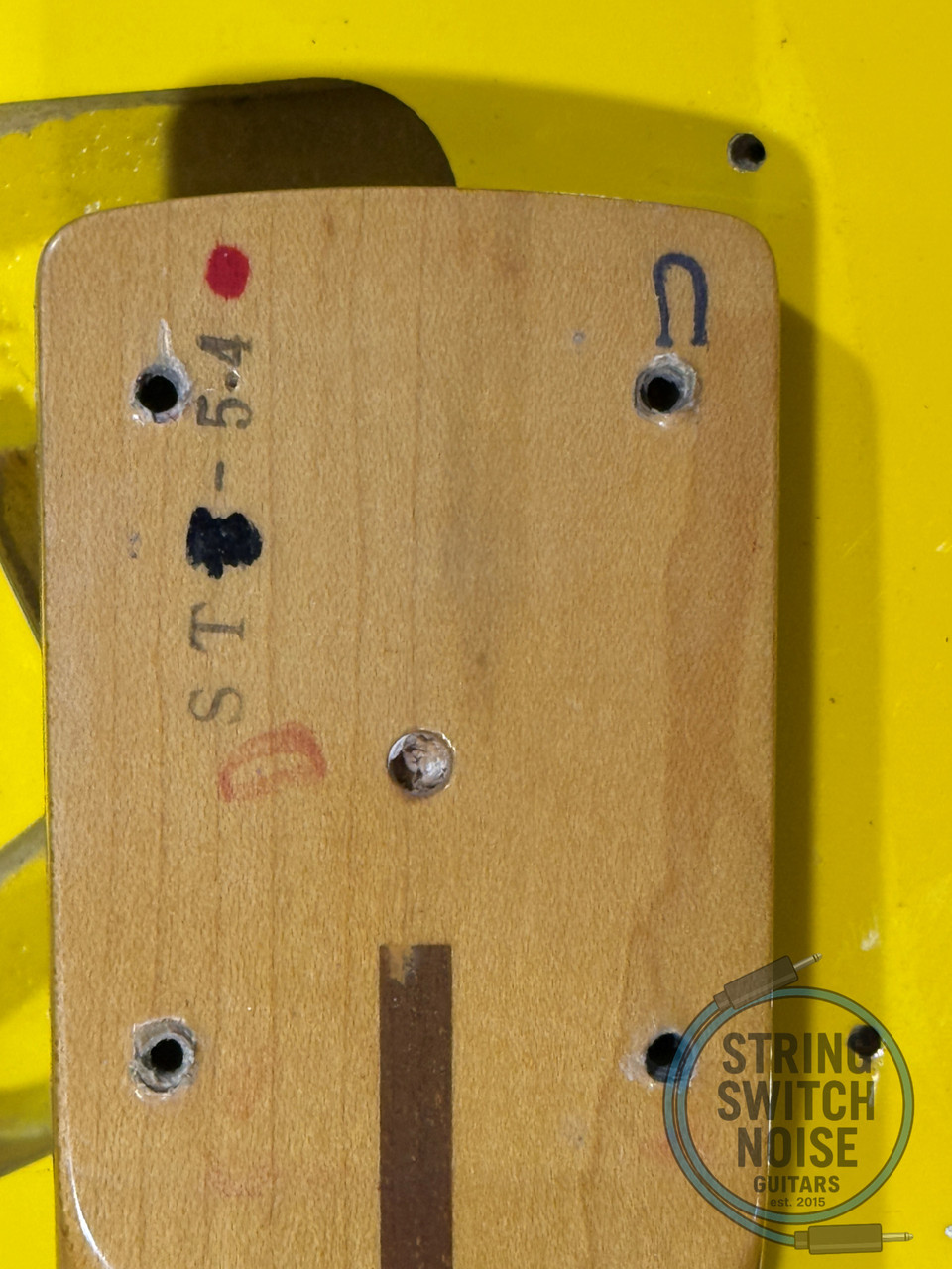 Fender Stratocaster, ’54, Rebel Yellow, RARE, 1989, USA Pickups, Hard Case