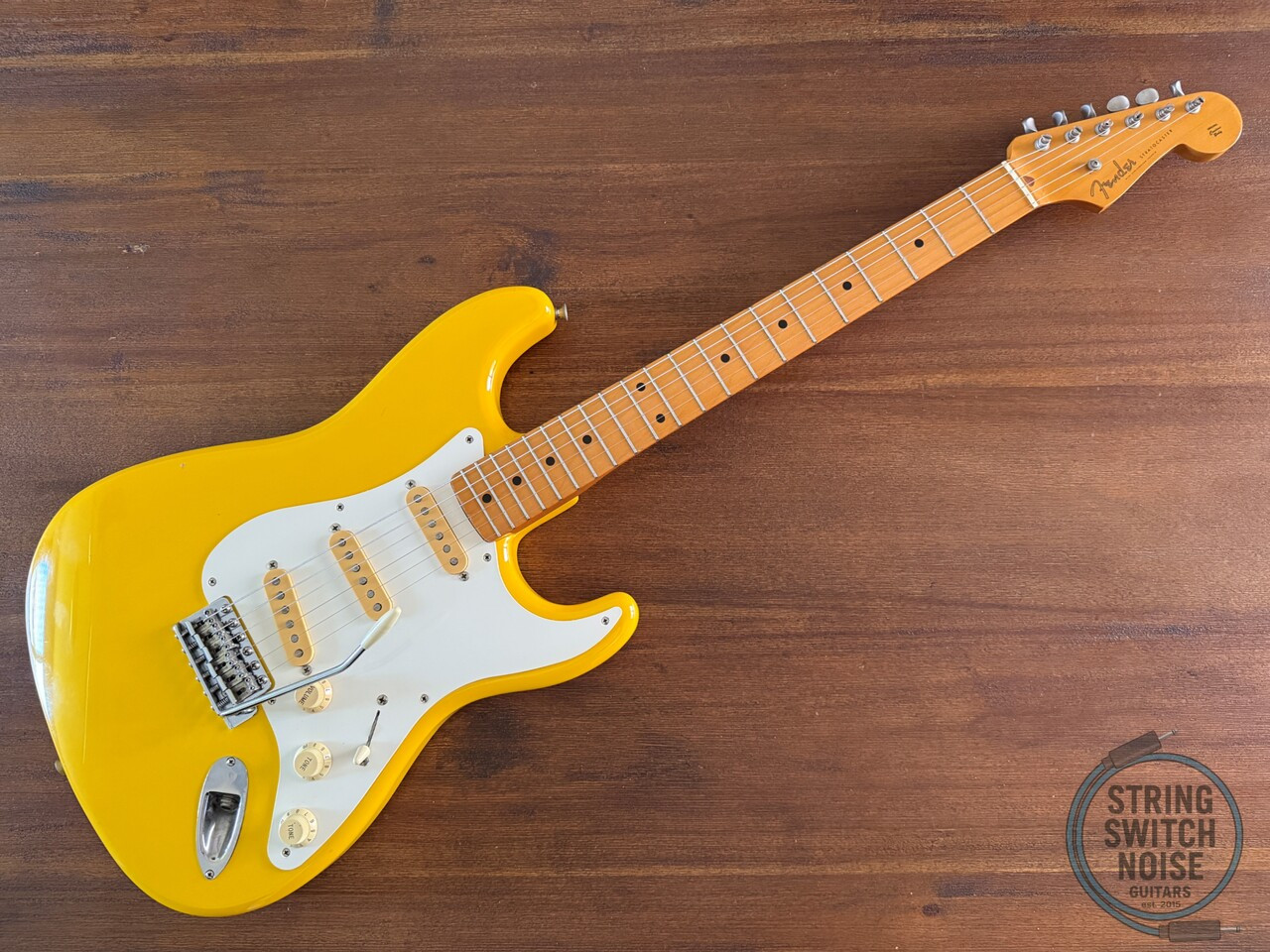 Fender Stratocaster, ’54, Rebel Yellow, RARE, 1989, USA Pickups, Hard Case
