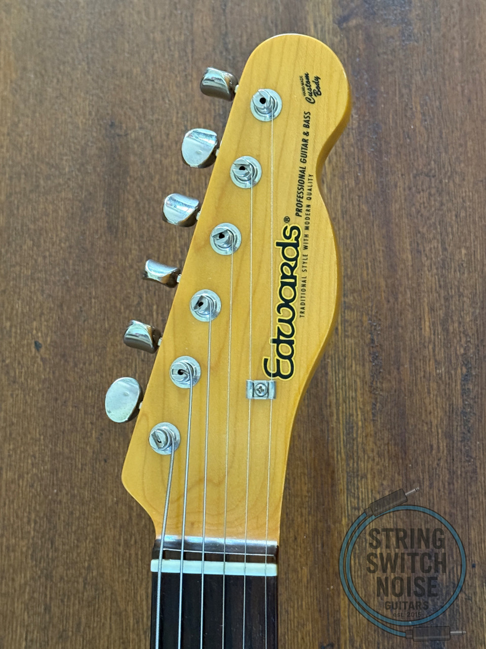 EDWARDS by ESP, Telecaster Custom Guitar, Lake Placid Blue, MIJ 2012