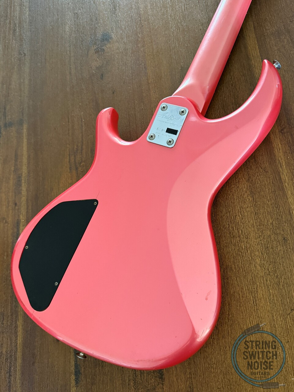 Aria Pro II Bass, RSB Series, Pink, Salmon, 1985, Made In Japan