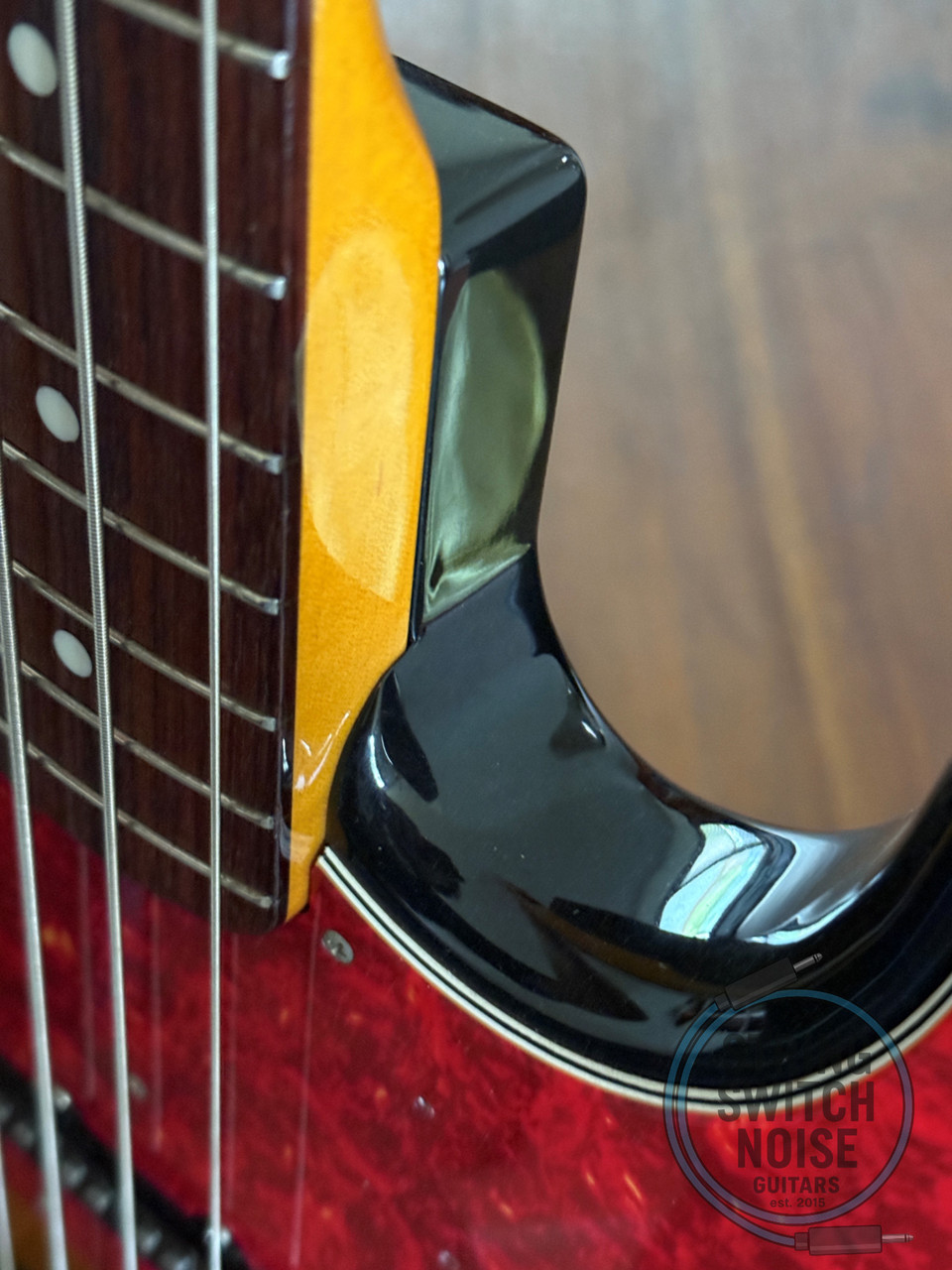 Fender Jazz Bass, ’62-US, Sunburst, 1999, USA Vintage Pickup