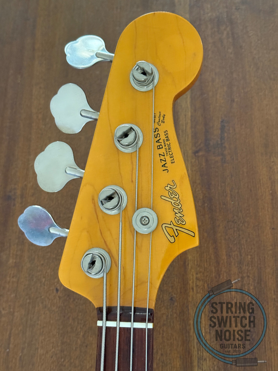Fender Jazz Bass, ’62-US, Sunburst, 1999, USA Vintage Pickup