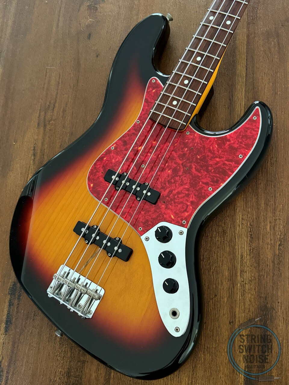 Fender Jazz Bass, ’62-US, Sunburst, 1999, USA Vintage Pickup