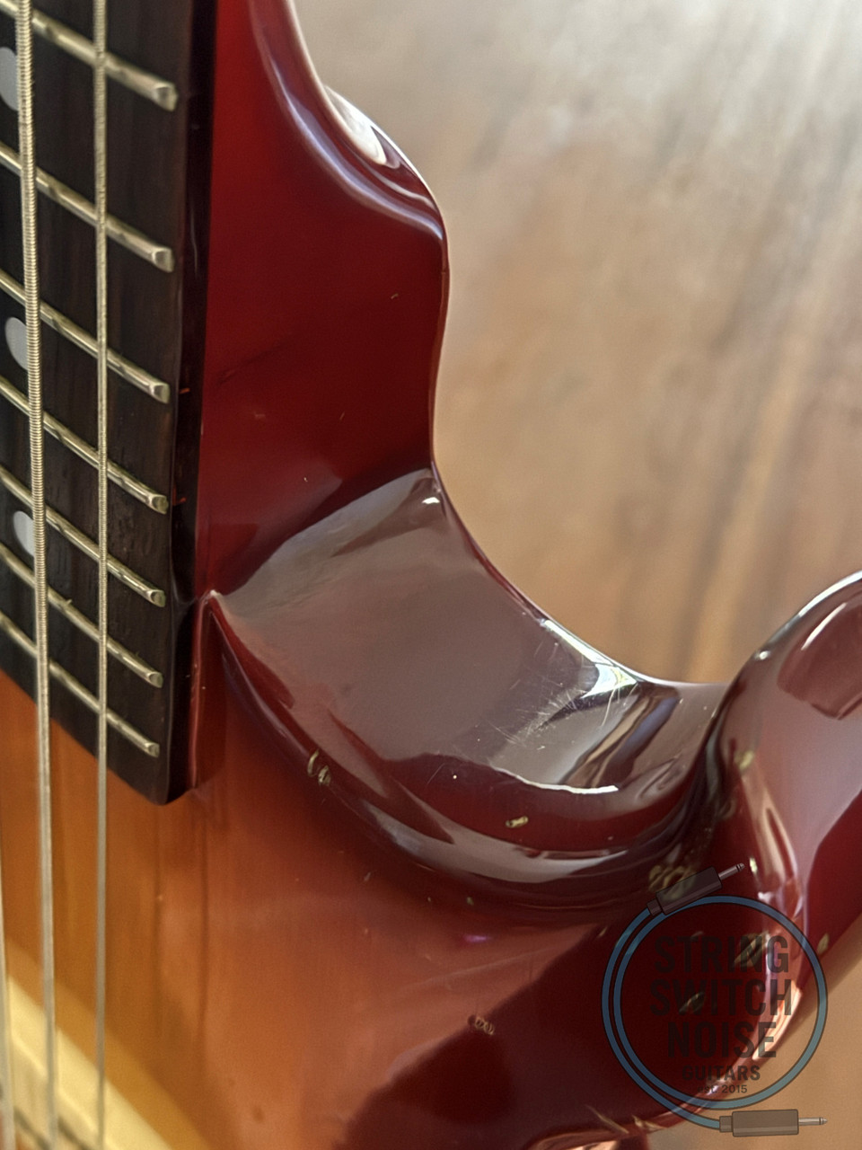 Aria Pro II, Cardinal Series Bass, MIJ 1982, Cherry Burst, SET NECK